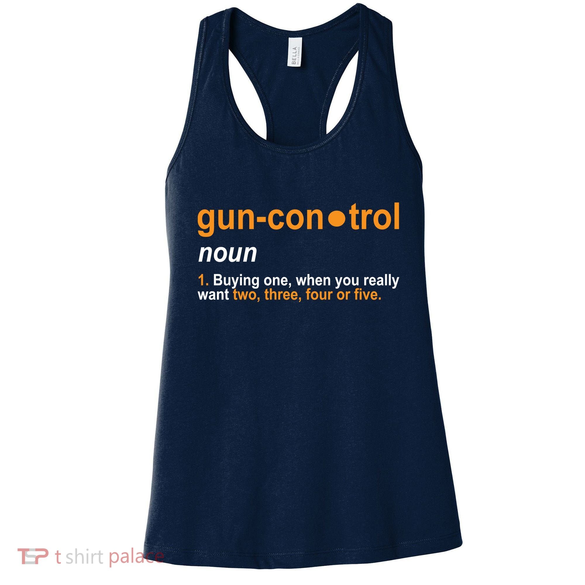 Funny Gun Control Definition Women's Tank Top