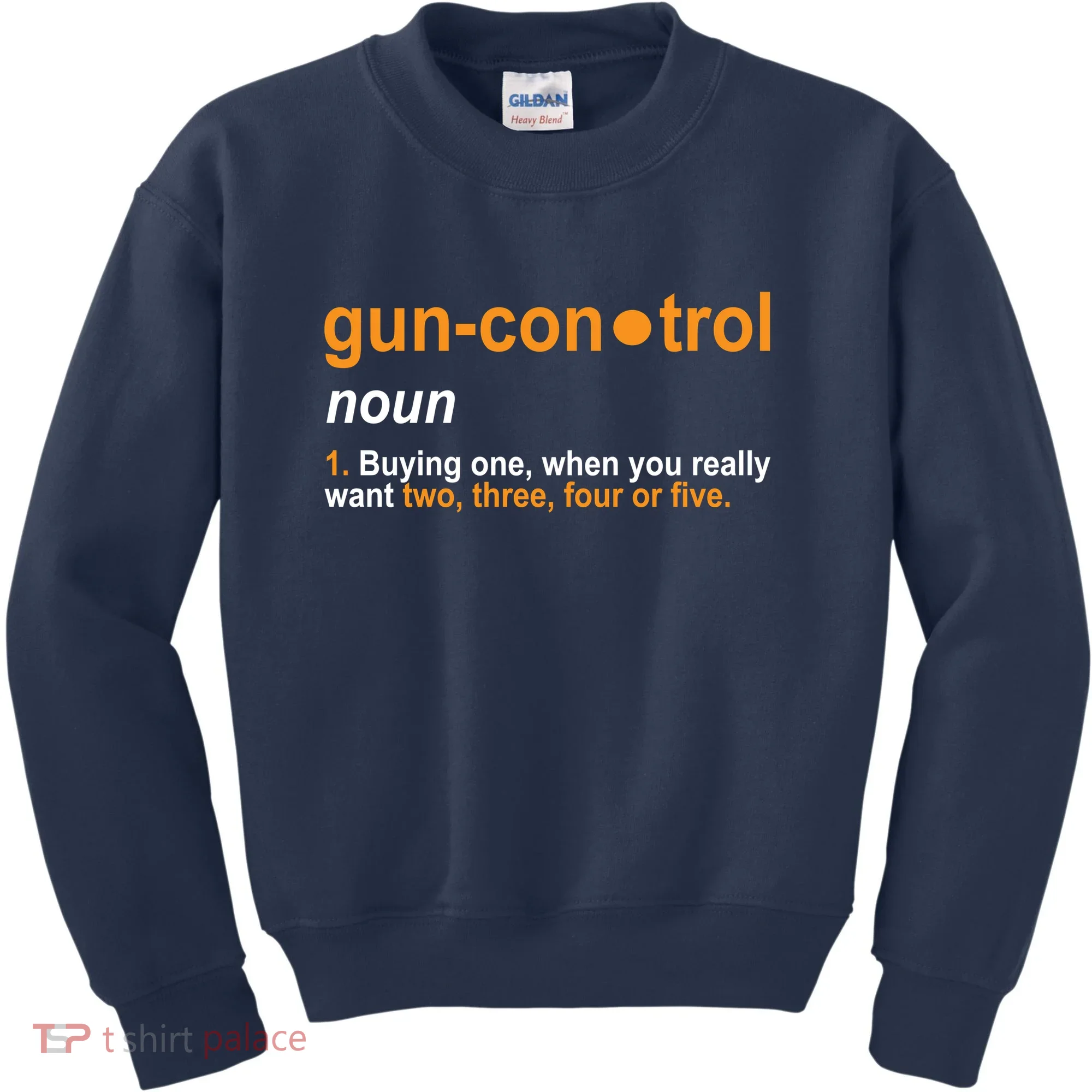 Funny Gun Control Definition Kids Sweatshirt