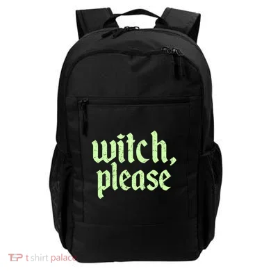 Funny Halloween Distressed Witch Please  Backpack