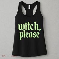 Funny Halloween Distressed Witch Please  Women's Tank Top thumb 3