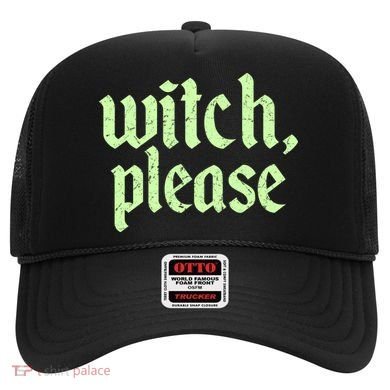 Funny Halloween Distressed Witch Please  Hat