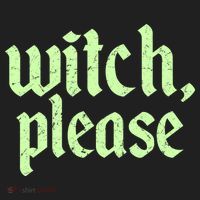 Funny Halloween Distressed Witch Please  Golf Towel thumb 3