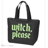Funny Halloween Distressed Witch Please  Tote Bag thumb 3
