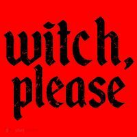 Funny Halloween Distressed Witch Please  Santa Hat thumb 1