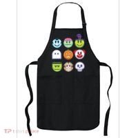 Funny Halloween Emoji's Apron thumb 0