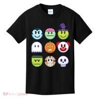 Funny Halloween Emoji's Kids T-Shirt thumb 0