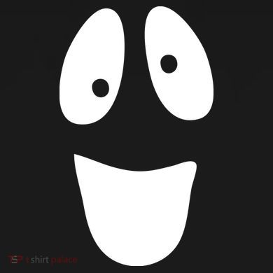 Funny Halloween Ghost Face Coaster