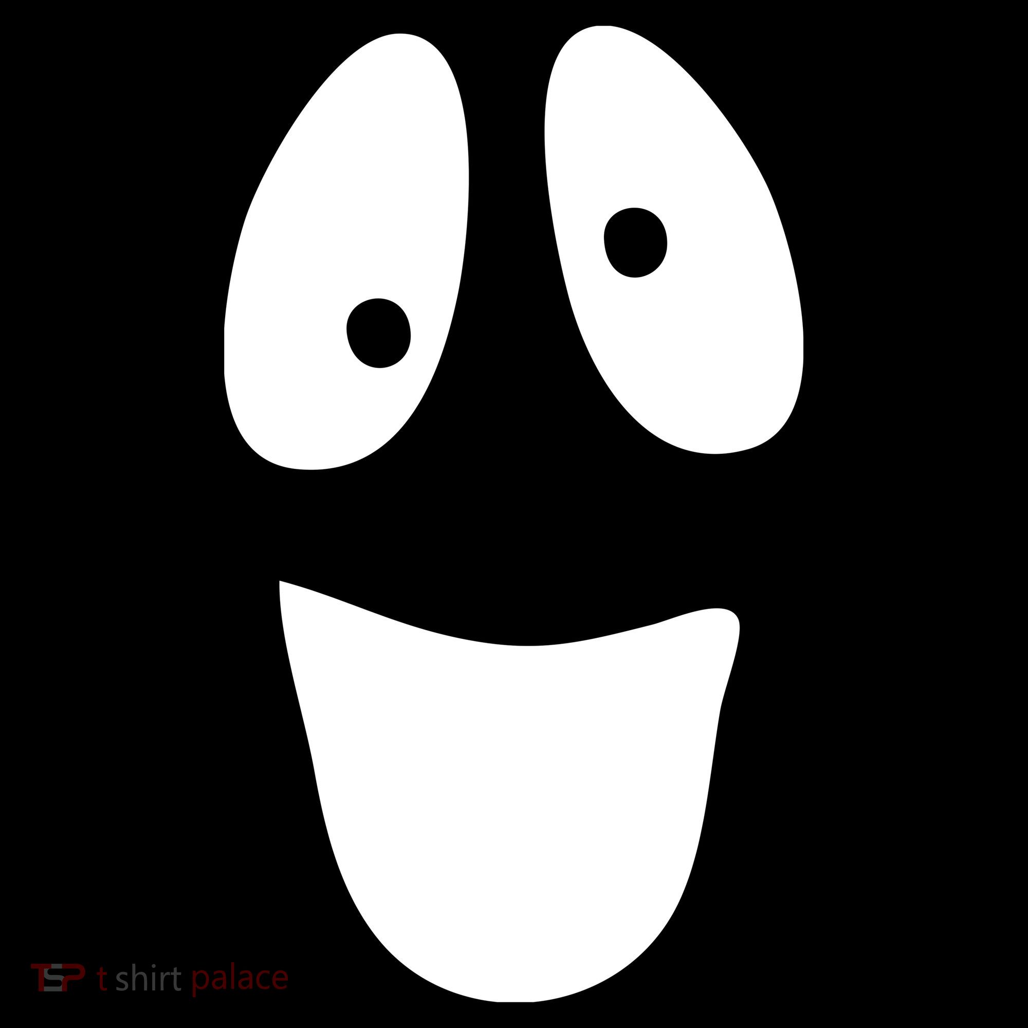 Funny Halloween Ghost Face Coaster