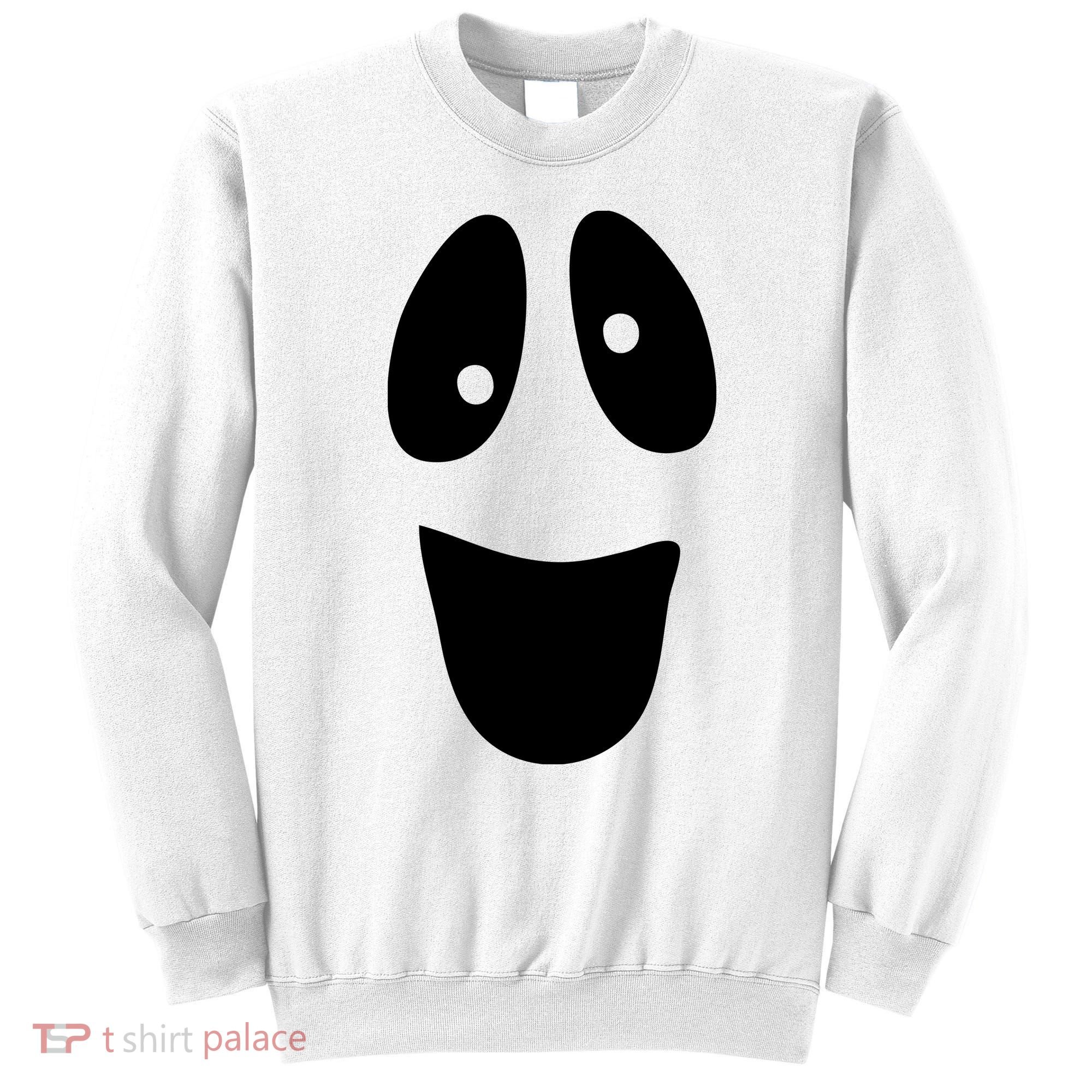 Funny Halloween Ghost Face Sweatshirt