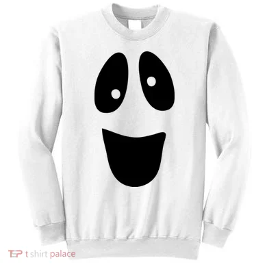Funny Halloween Ghost Face Sweatshirt