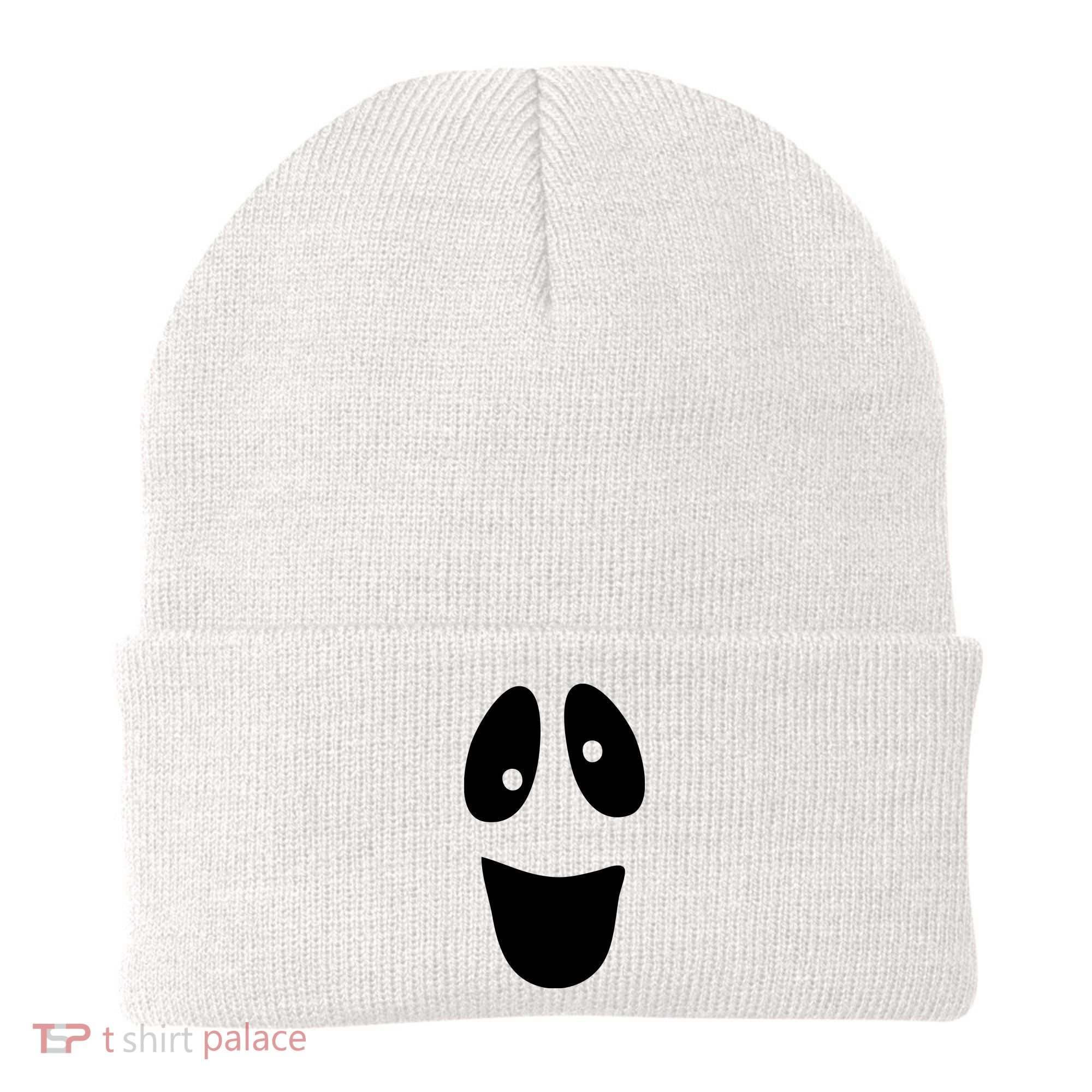 Funny Halloween Ghost Face Beanie