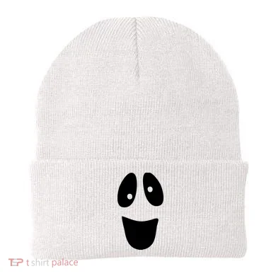 Funny Halloween Ghost Face Beanie
