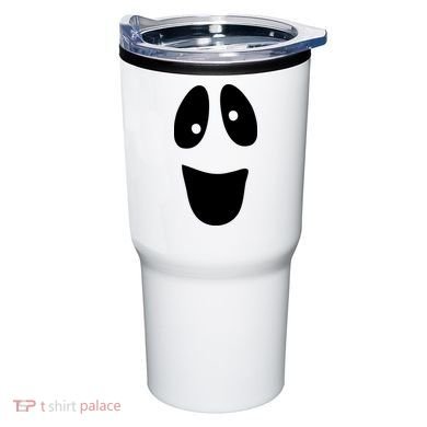 Funny Halloween Ghost Face Tumbler