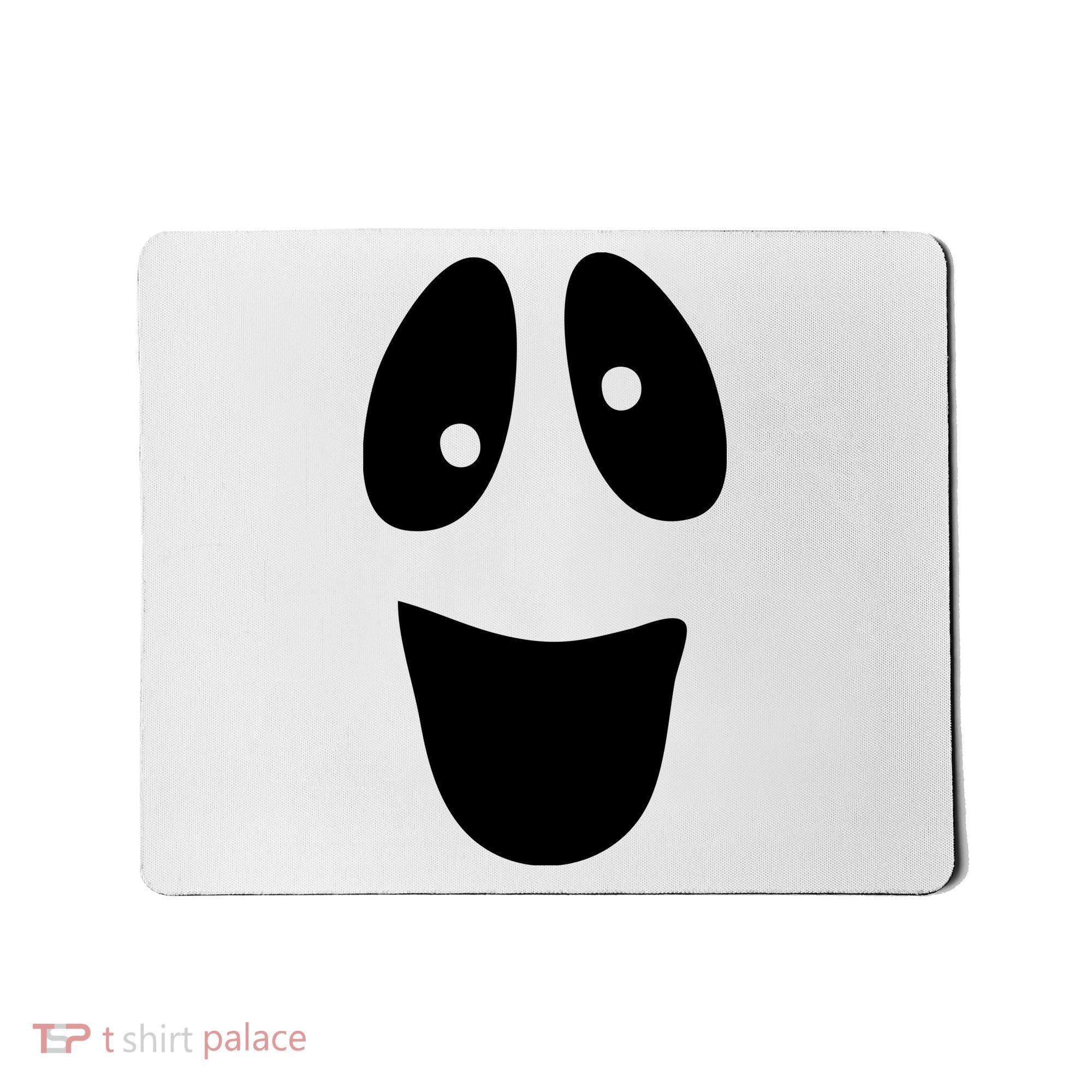 Funny Halloween Ghost Face Mousepad