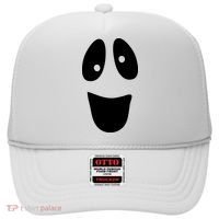 Funny Halloween Ghost Face Hat thumb 0