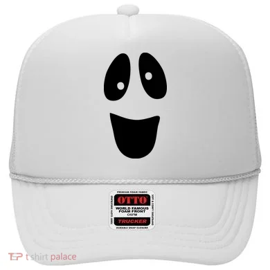 Funny Halloween Ghost Face Hat