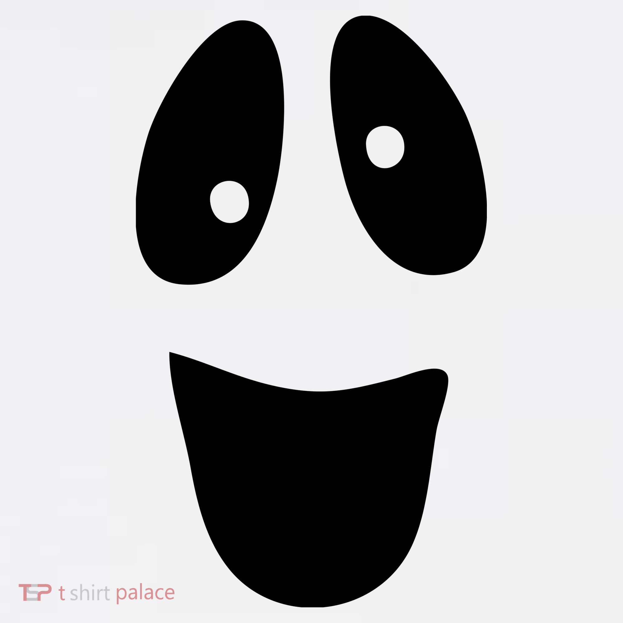 Funny Halloween Ghost Face Visor