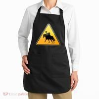 Funny Halloween Headless Horseman Crossing Apron thumb 2
