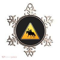 Funny Halloween Headless Horseman Crossing Ornament thumb 0