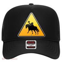 Funny Halloween Headless Horseman Crossing Hat thumb 0