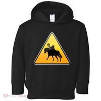 Funny Halloween Headless Horseman Crossing Toddler Hoodie thumb 0