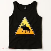 Funny Halloween Headless Horseman Crossing Tank Top thumb 2