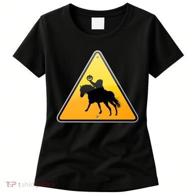 Funny Halloween Headless Horseman Crossing Women's T-Shirt