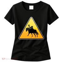 Funny Halloween Headless Horseman Crossing Women's T-Shirt thumb 0
