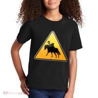 Funny Halloween Headless Horseman Crossing Kids T-Shirt thumb 2