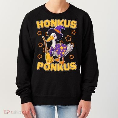 Funny Halloween Honkus Ponkus Duck Women's Sweatshirt