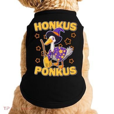 Funny Halloween Honkus Ponkus Duck Doggie Tank