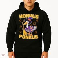 Funny Halloween Honkus Ponkus Duck Hoodie thumb 2
