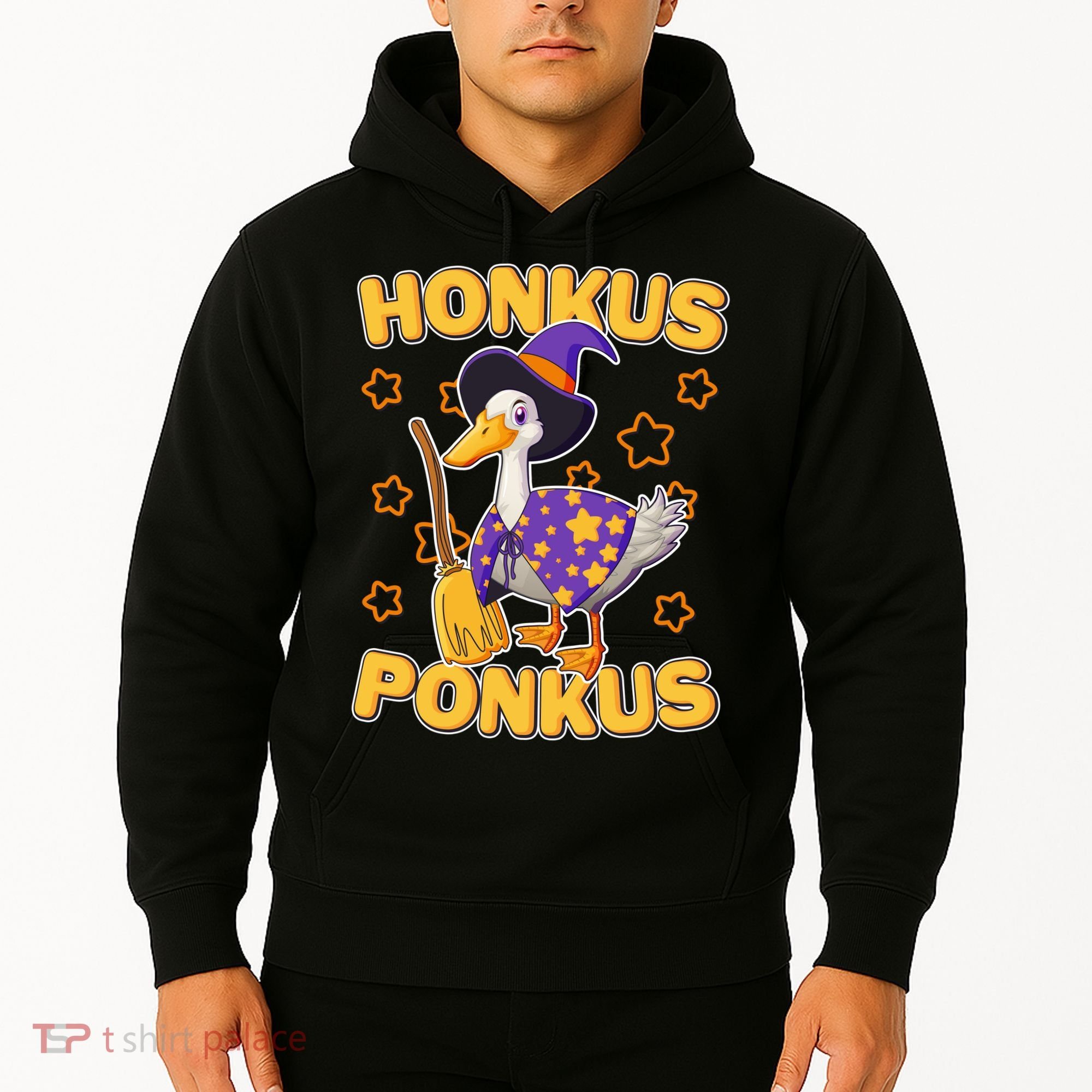 Funny Halloween Honkus Ponkus Duck Hoodie