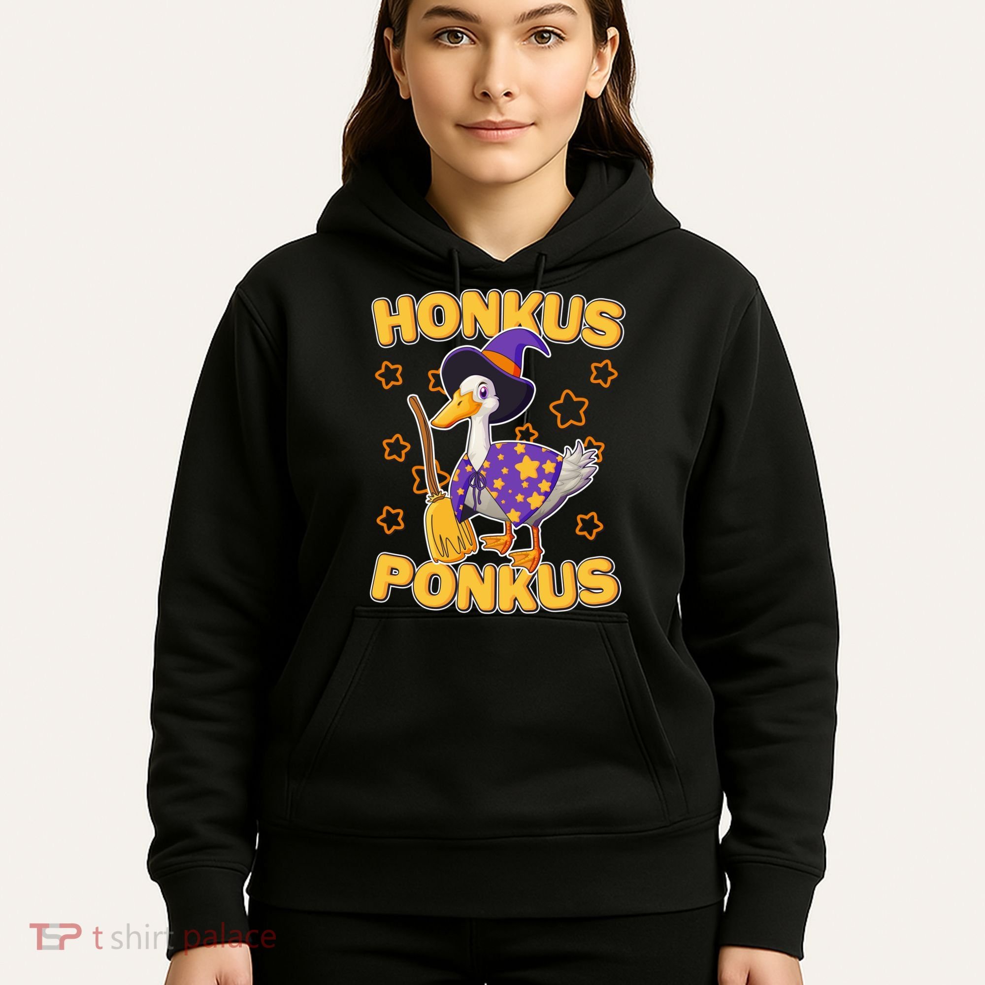 Funny Halloween Honkus Ponkus Duck Hoodie