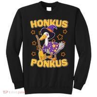 Funny Halloween Honkus Ponkus Duck Sweatshirt thumb 0