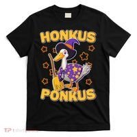 Funny Halloween Honkus Ponkus Duck T-Shirt thumb 0