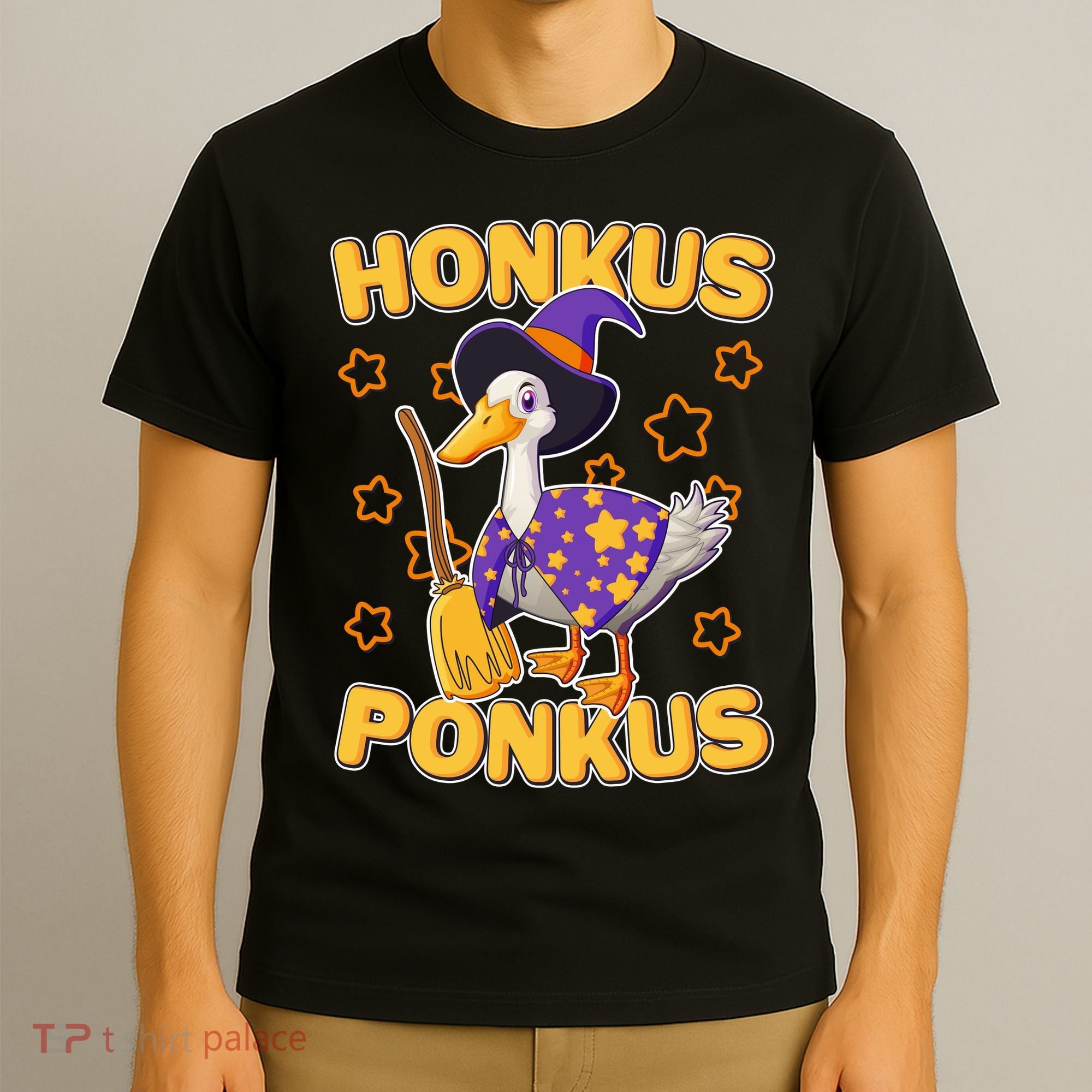 Funny Halloween Honkus Ponkus Duck T-Shirt