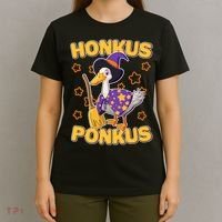 Funny Halloween Honkus Ponkus Duck T-Shirt thumb 4