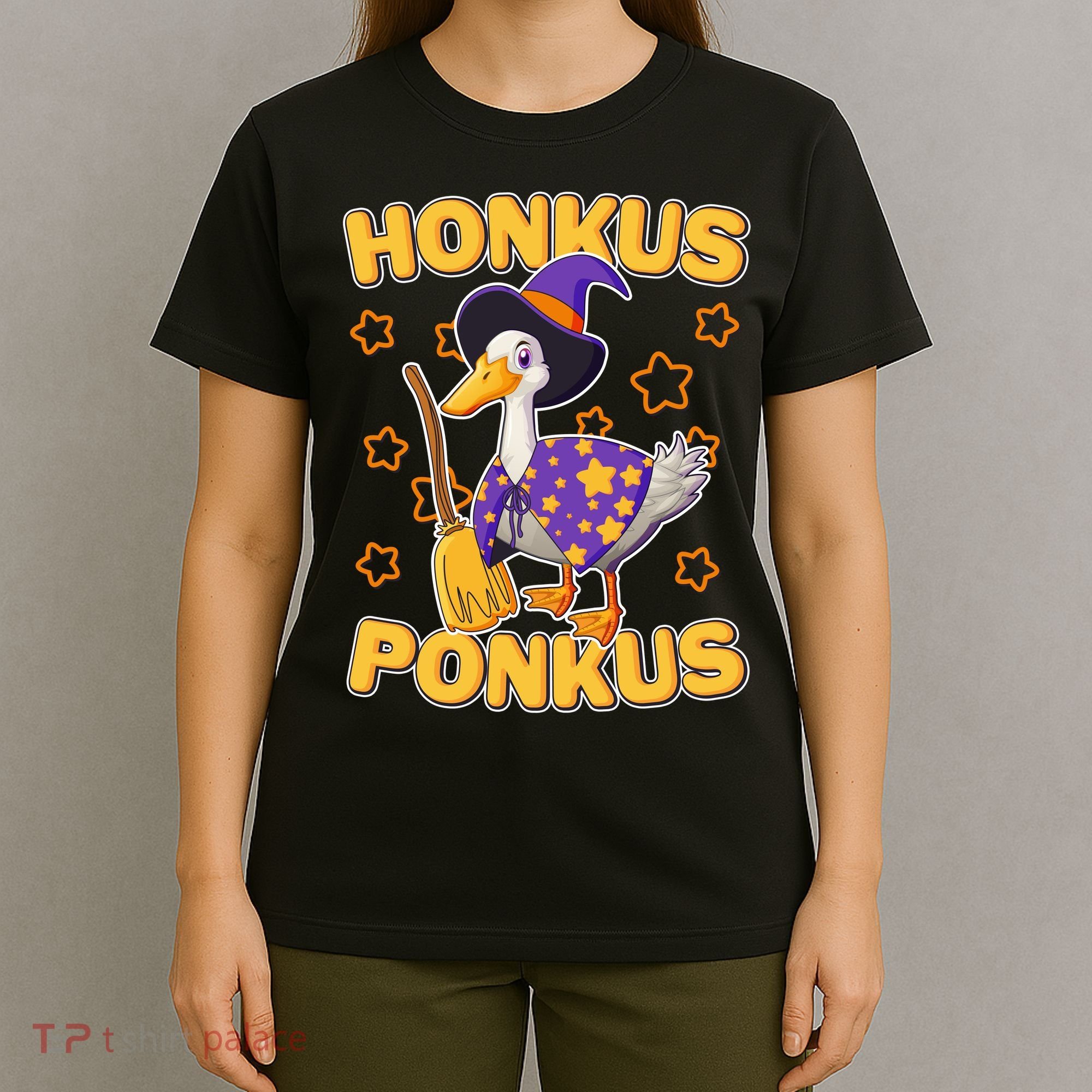 Funny Halloween Honkus Ponkus Duck T-Shirt