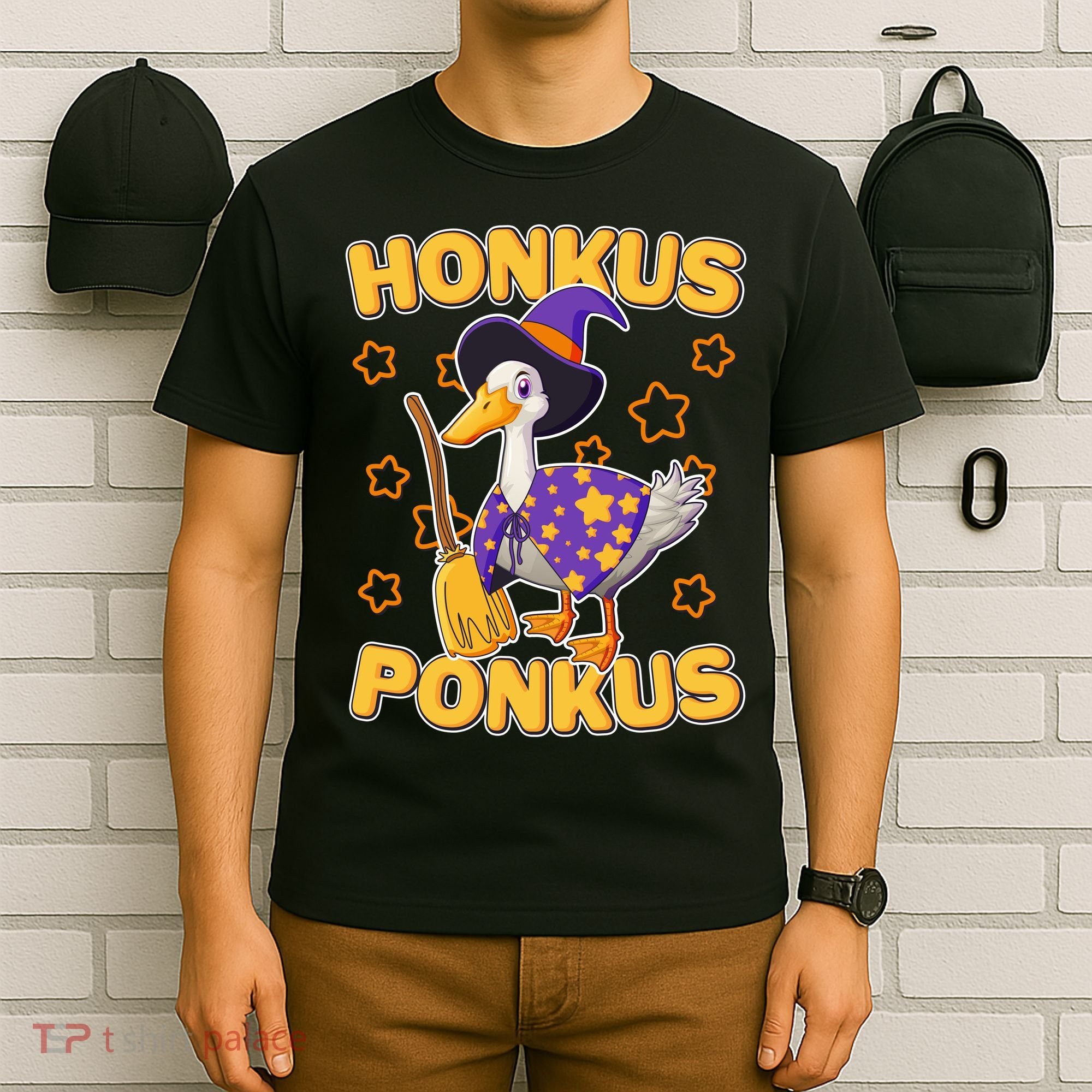 Funny Halloween Honkus Ponkus Duck T-Shirt