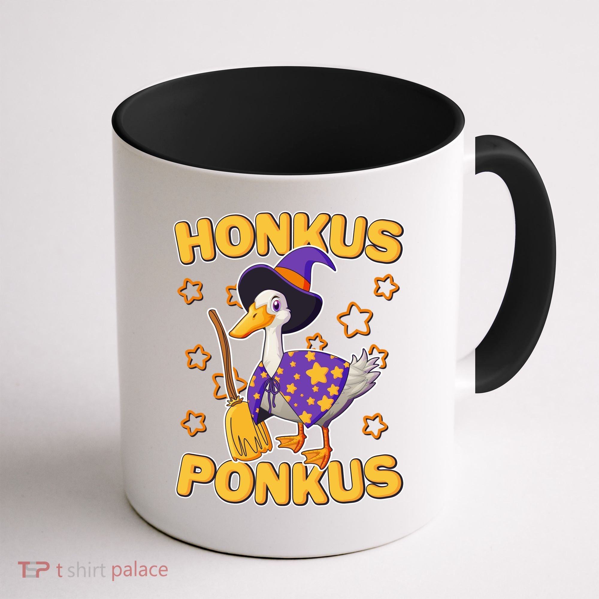 Funny Halloween Honkus Ponkus Duck Coffee Mug