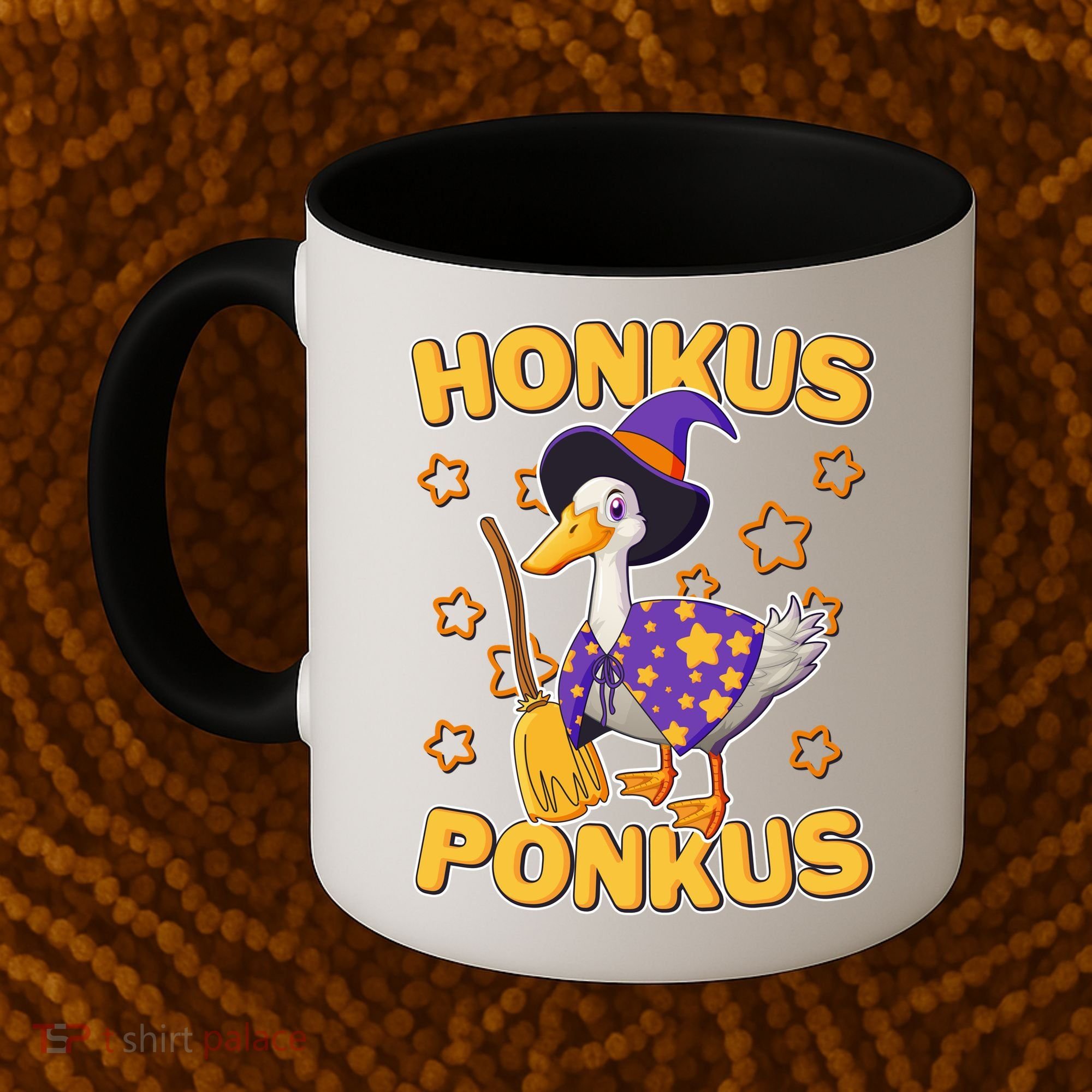 Funny Halloween Honkus Ponkus Duck Coffee Mug