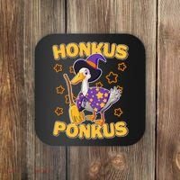 Funny Halloween Honkus Ponkus Duck Coaster thumb 0