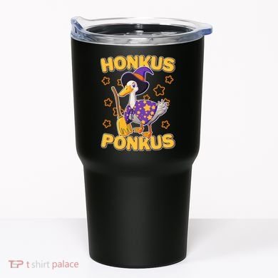 Funny Halloween Honkus Ponkus Duck Tumbler