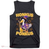 Funny Halloween Honkus Ponkus Duck Tank Top thumb 0