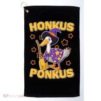 Funny Halloween Honkus Ponkus Duck Golf Towel thumb 0
