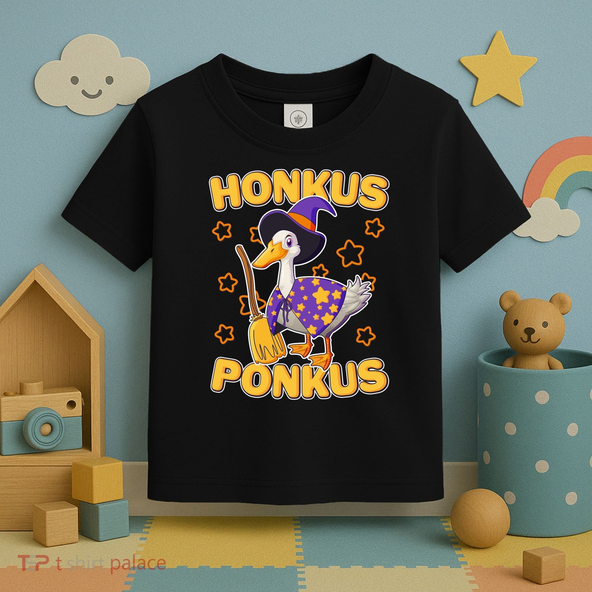 Funny Halloween Honkus Ponkus Duck Toddler T-Shirt