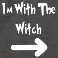 Funny Halloween I'm With The Witch  Vector Backpack thumb 2