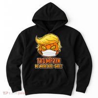 Funny Halloween Trumpkin No More Boo-Sheet Hoodie thumb 0