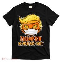 Funny Halloween Trumpkin No More Boo-Sheet T-Shirt thumb 0